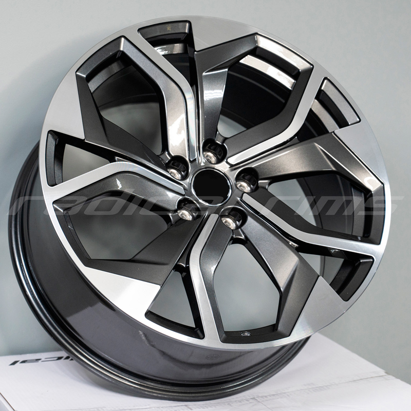 FF Wheels ZKT862 19x8.5 5x112 ET35 DIA:66.5 Gunmetal Machined Face FF Wheels ZKT862 19x8.5 5x112 ET35 DIA:66.5 Gunmetal Machined Face