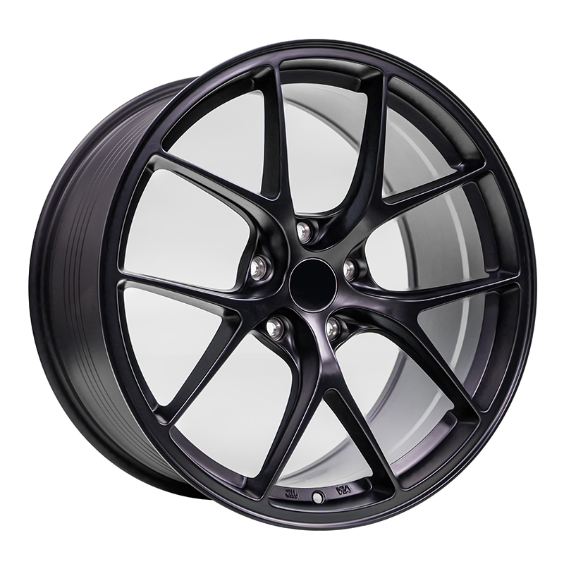 DQ002 19x8.5 5x120 ET30 DIA:72.56 Matt Black