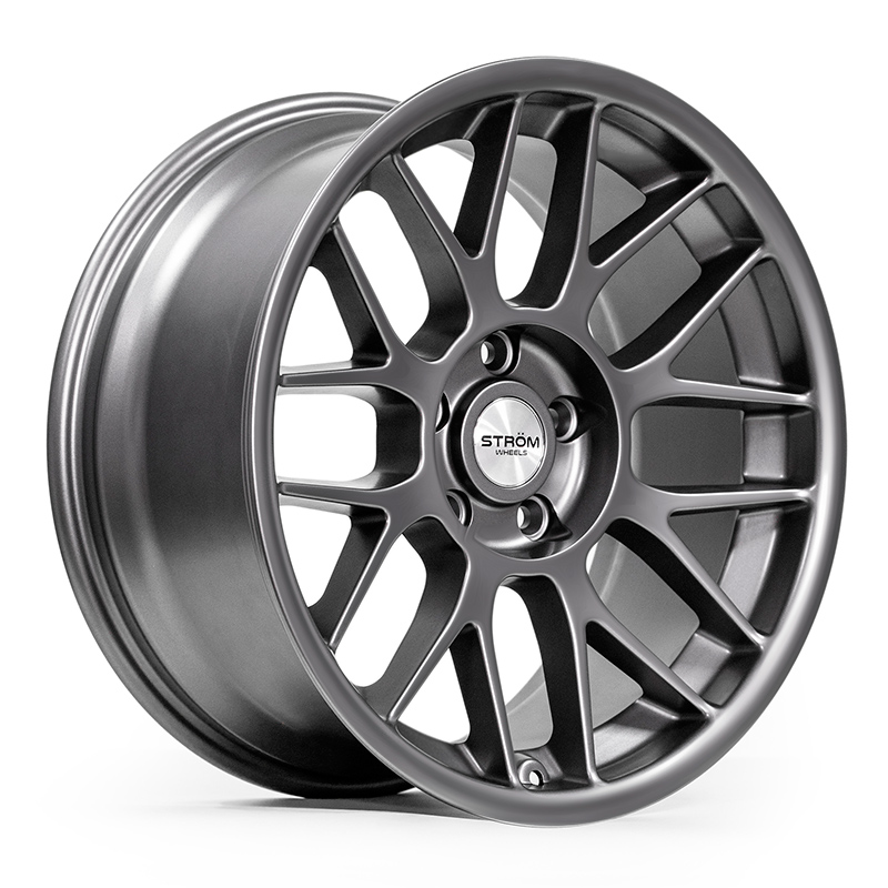 Strom STR2 18x8.5 5x120 ET20 DIA:74.1 Satin Gunmetal