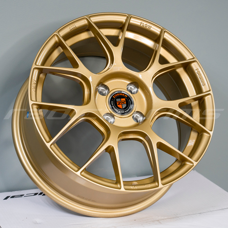 Zoomer ZR-V7 16x7 4x100 ET38 DIA:73.1 Gold