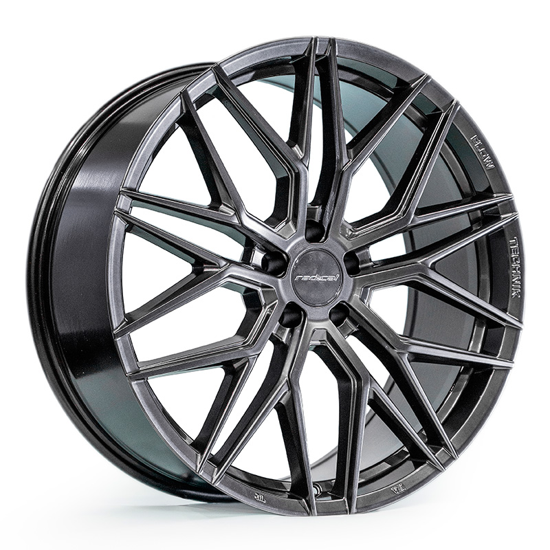 Radical STF-07 21x9 5x112 ET28 DIA:66.6 Dark Hyper Grey