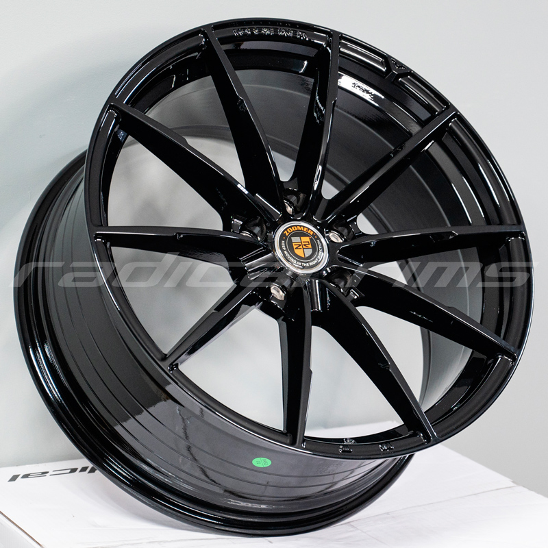 Zoomer FF109 19x8.5 5x112 ET35 DIA:66.6 Black