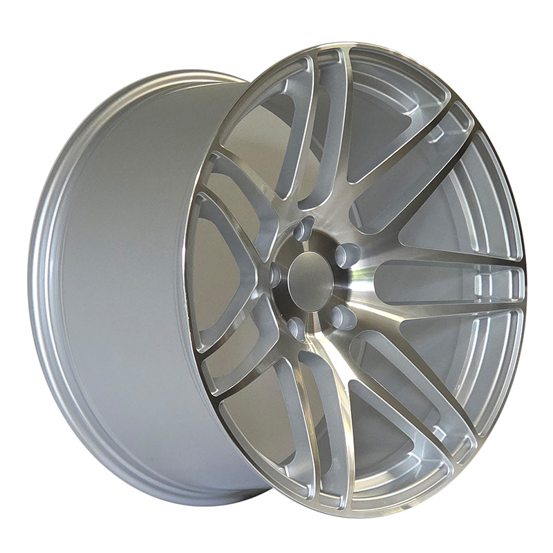 C300 19x9 5x120 ET10 DIA:74.1 Silver Machined Face