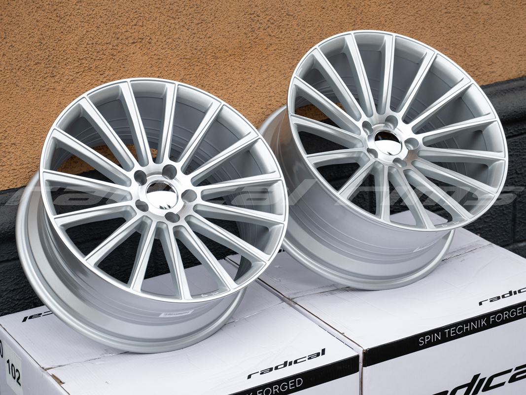 Top Classic Wheel BZ01 19x8.5 5x112 ET35 DIA:66.6 Silver Machined Face
