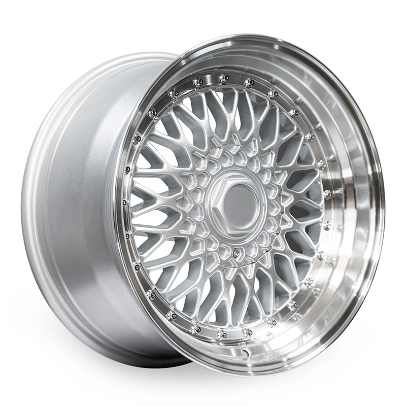 DARE RS 16x8 5x112/5x120 ET25 DIA:74.1 Silver Machined Lip