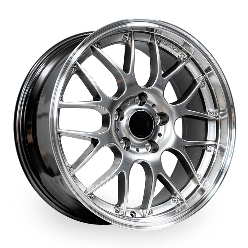 IPW RS-GT 18x8 5x120 ET25 DIA:74.1 Hyper Black Machined Lip
