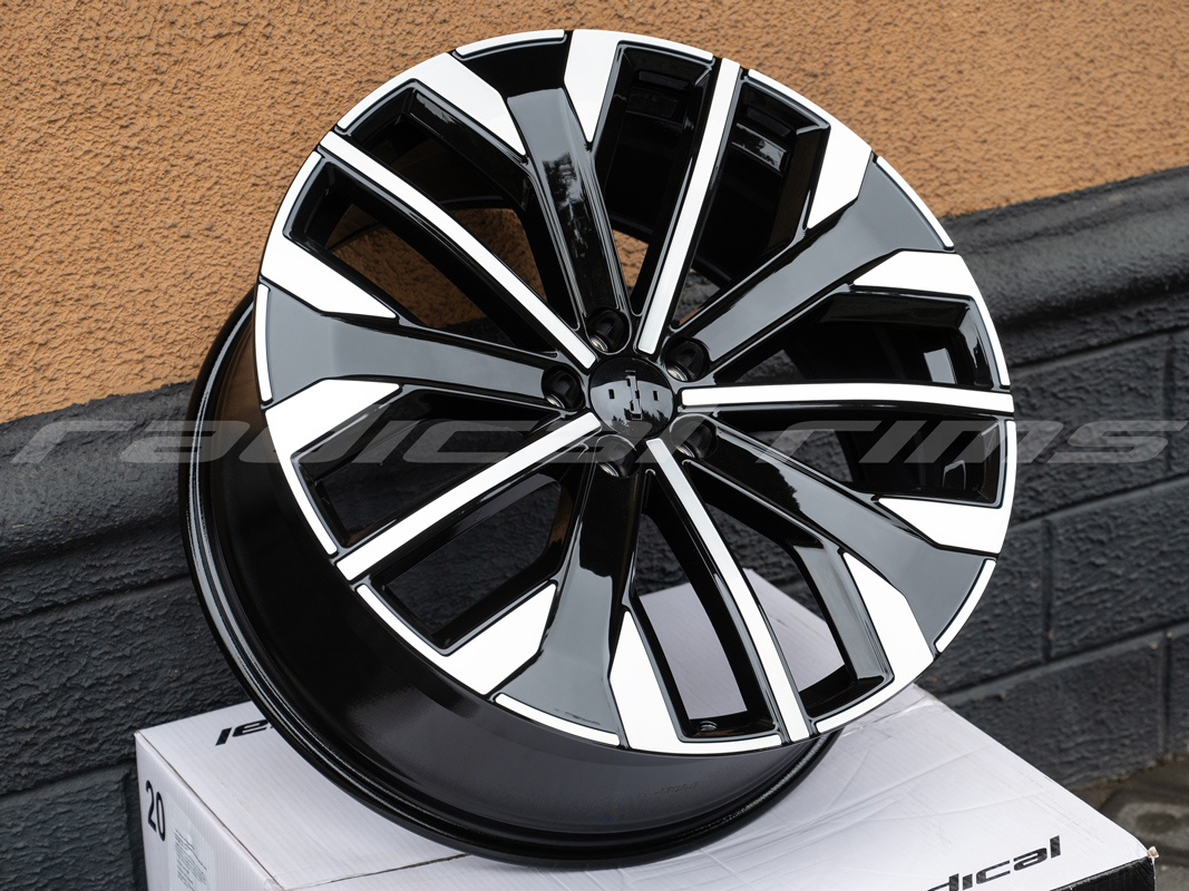 FF 3460F 21x8.5 5x108 ET49.5 DIA:63.4 Black Machined Face