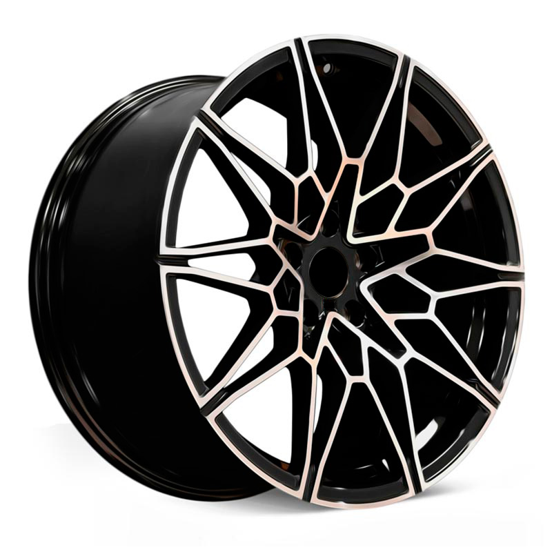 IPW 826 19x8 5x120 ET30 DIA:72.6 Black Machined Face