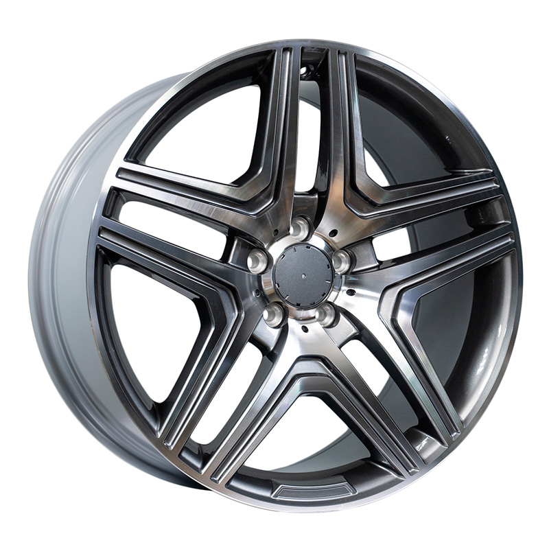 IPW 157 20x9.5 5x112 ET45 DIA:66.45 Gunmetal Machined Face