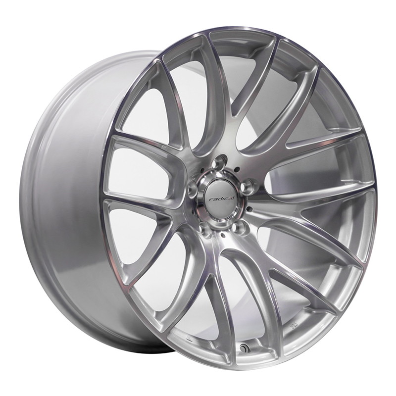 Radical EVO-11 20x8.5 5x120 ET30 DIA:72.6 Silver Machined Face