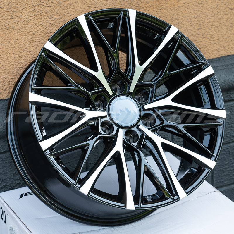 H3544F 20x8.5 6x139.7 ET25 DIA:106.1 Black Machined Face