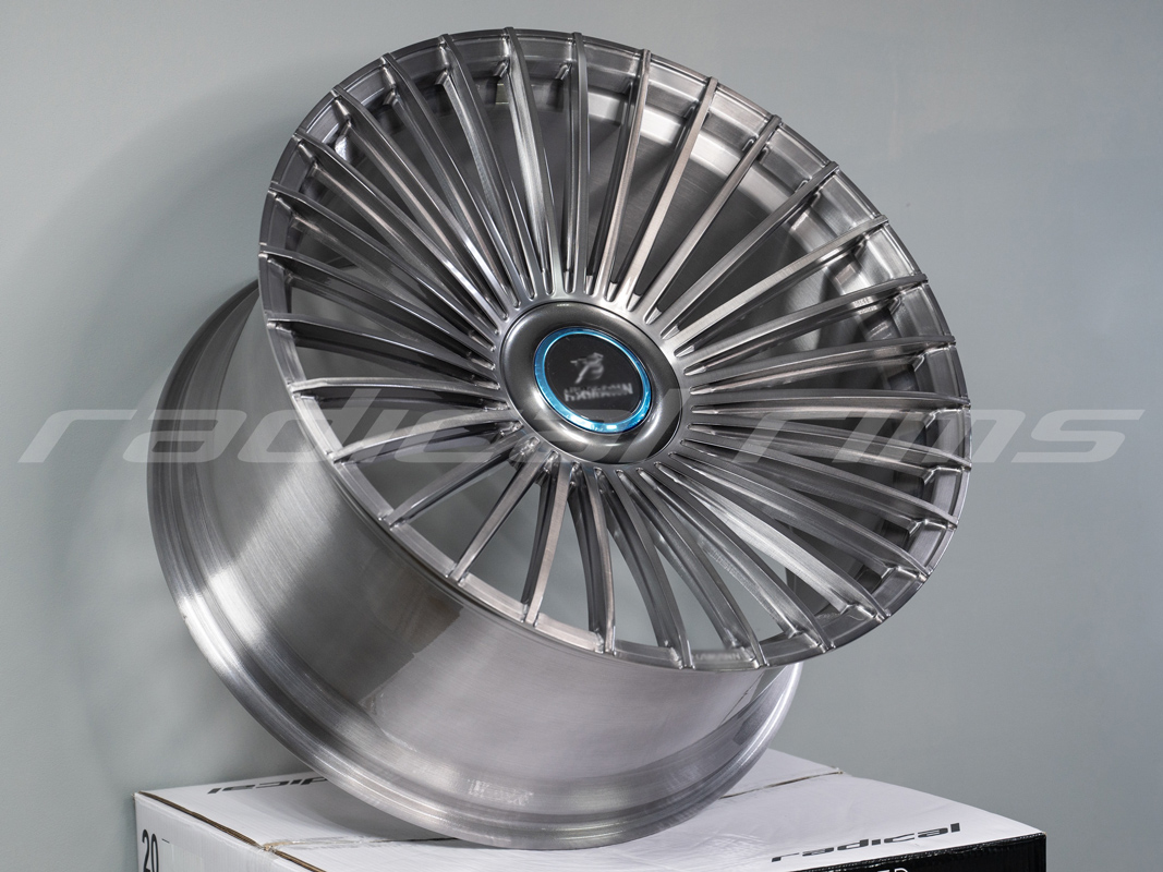 Radical Forged IND2524 23x10 5x112 ET20 DIA:66.5 Brushed Grey