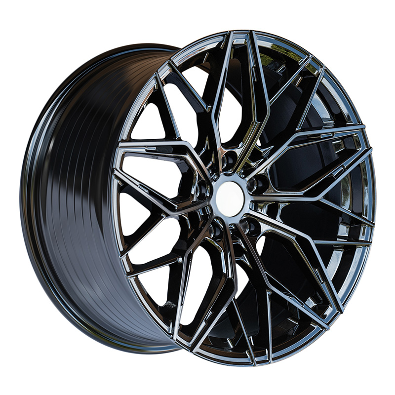 FF F1998 19x9.5 5x120 ET35 DIA:72.5 Black Machined Face Tinted