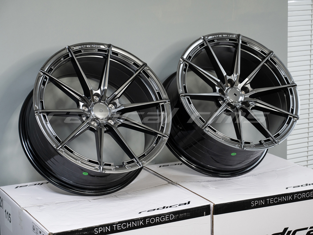 Zoomer FF51 19x8.5 5x112 ET35 DIA:66.6 Hyper Black