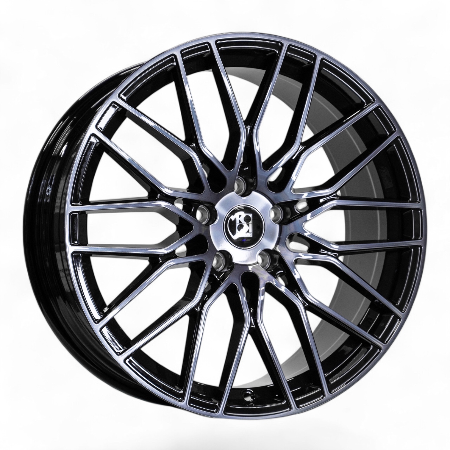 FF 0435 19x8.5 5x114.3 ET40 DIA:67.1 Black Machined Tinted