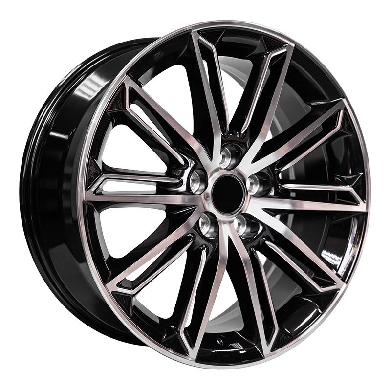 IPW 2037 19x8 5x114.3 ET45 DIA:60.1 Black Machined Face Milled