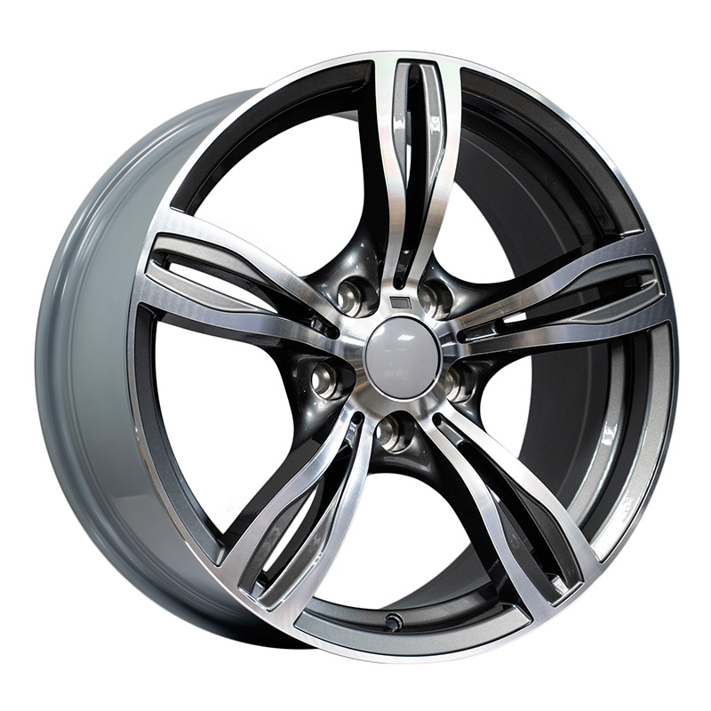 IPW 343 18x8 5x120 ET30 DIA:72.6 Gunmetal Machined Face