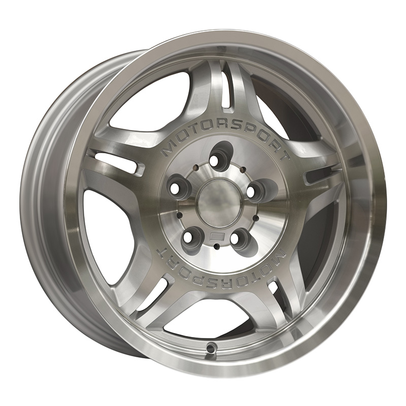 Motorsport 713 17x8.5 5x120 ET41 DIA:72.56 Silver Machined Face
