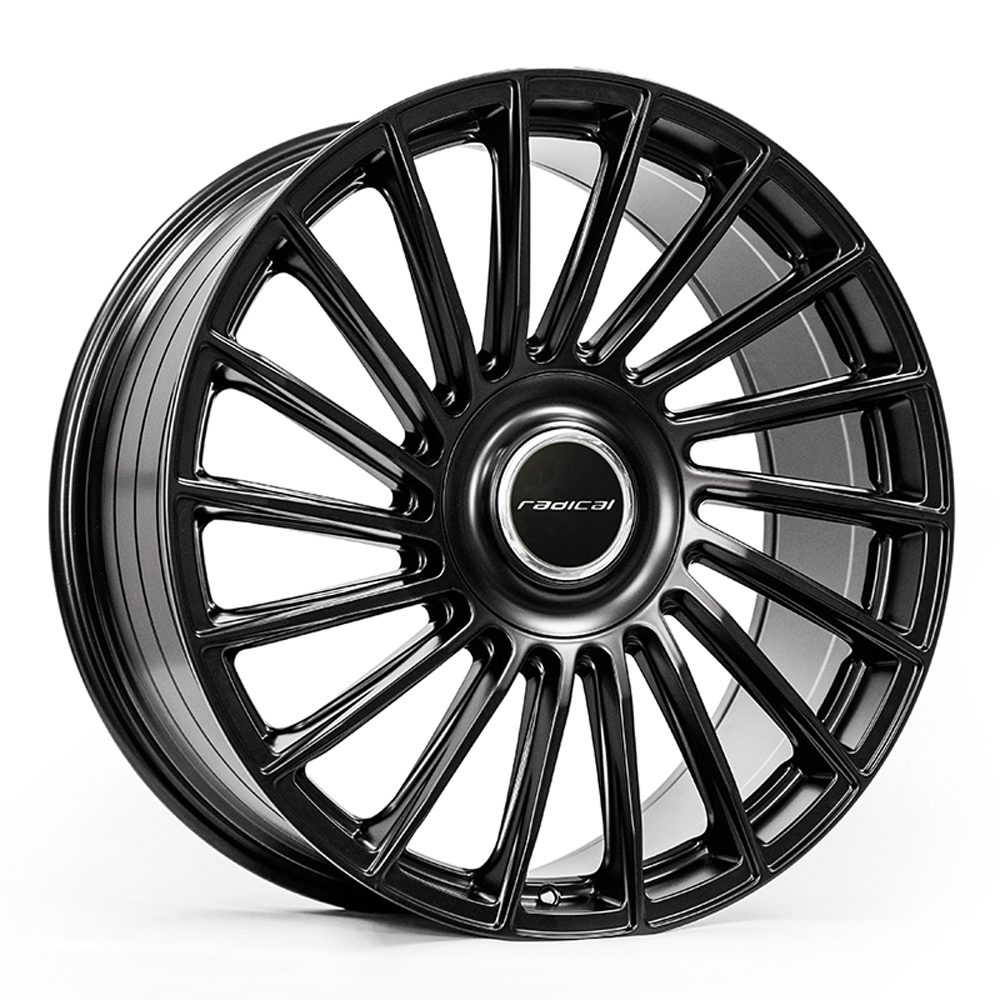 Radical STF-18 22x9 5x120/5x108  ET38 DIA:72.6 Satin Black