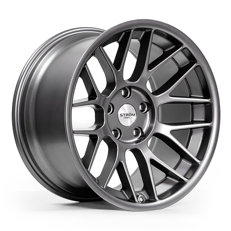 Strom STR2 18x10 5x120 ET15 DIA:74.1 Satin Gunmetal