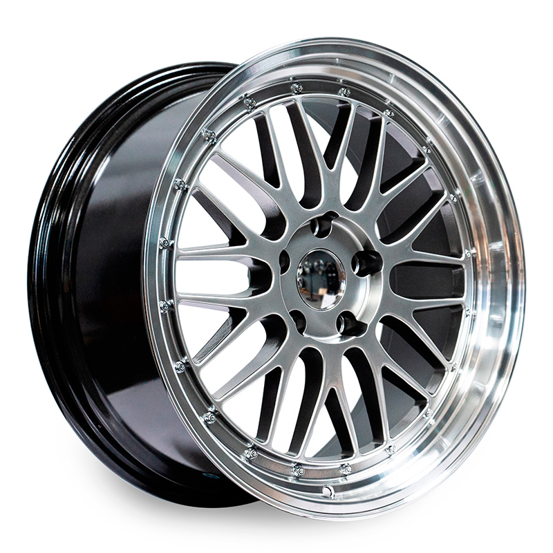 Flow Form LM 19x8.5 5x120 ET33 DIA:72.56 Hyper Black Machined Lip