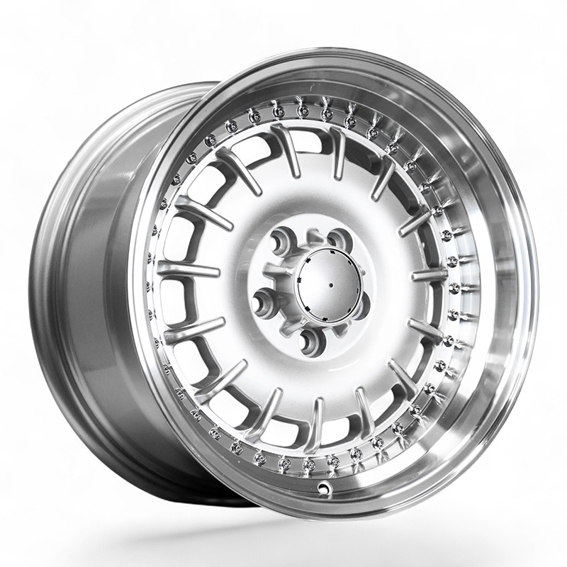 IPW 5007 17x8 5x112 ET30 DIA:66.6 Sliver Machined Lip