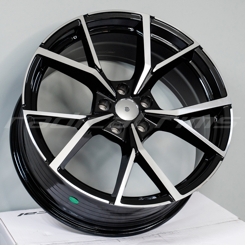 H3112F 21x9 5x112 ET31 DIA:57.1 Black Machined Face