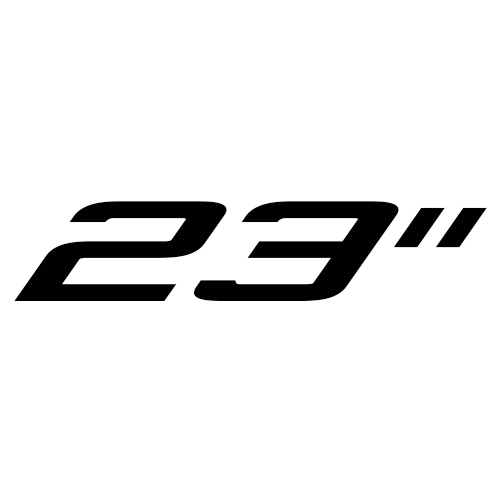 23"